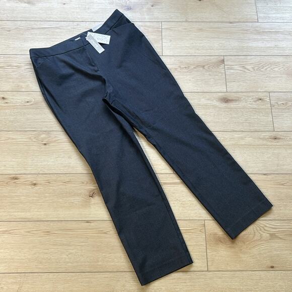 Chico's Secret Stretch Straight Leg Trousers Workwear Pants Basic Garfield Rinse - Picture 1 of 8